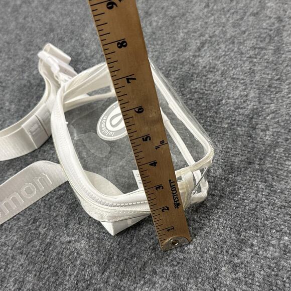 Lululemon Everywhere Belt Bag 1L Clear White Trim Stadium Event Casual Comfy - Picture 12 of 13